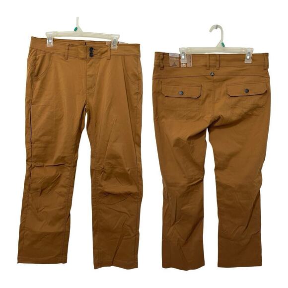 PrAna Womens Halle Convertible Hiking Pants Size 14 SHORT Earthbound Outdoor NWT - Picture 1 of 9
